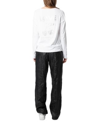 Tunisian Long Sleeve Tee