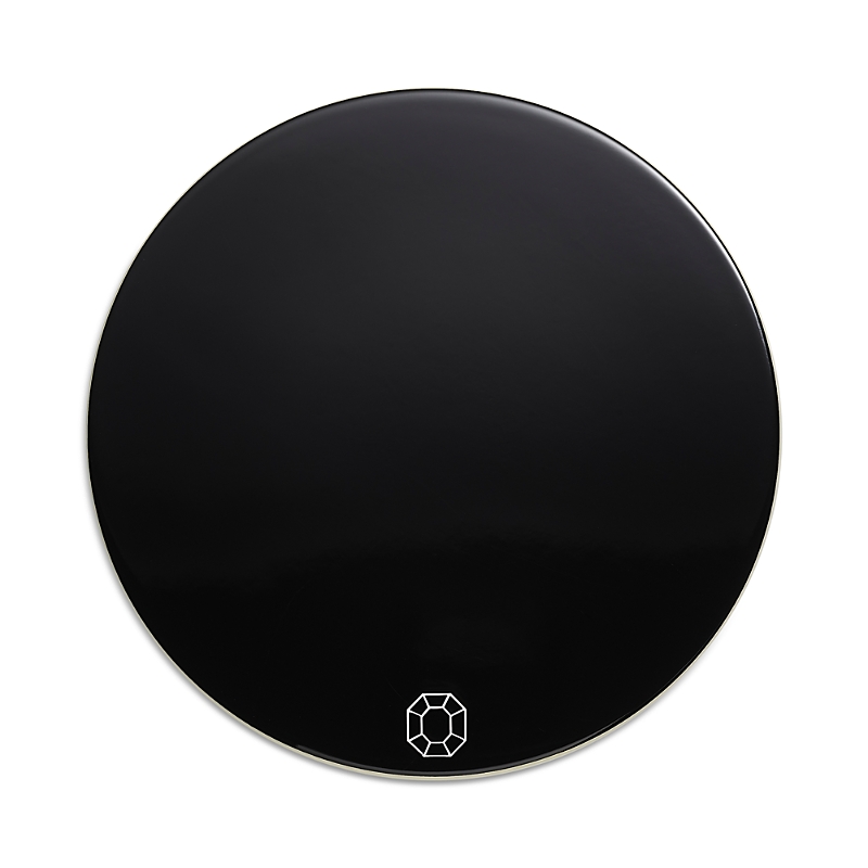 Baccarat Octagon Coaster In Black