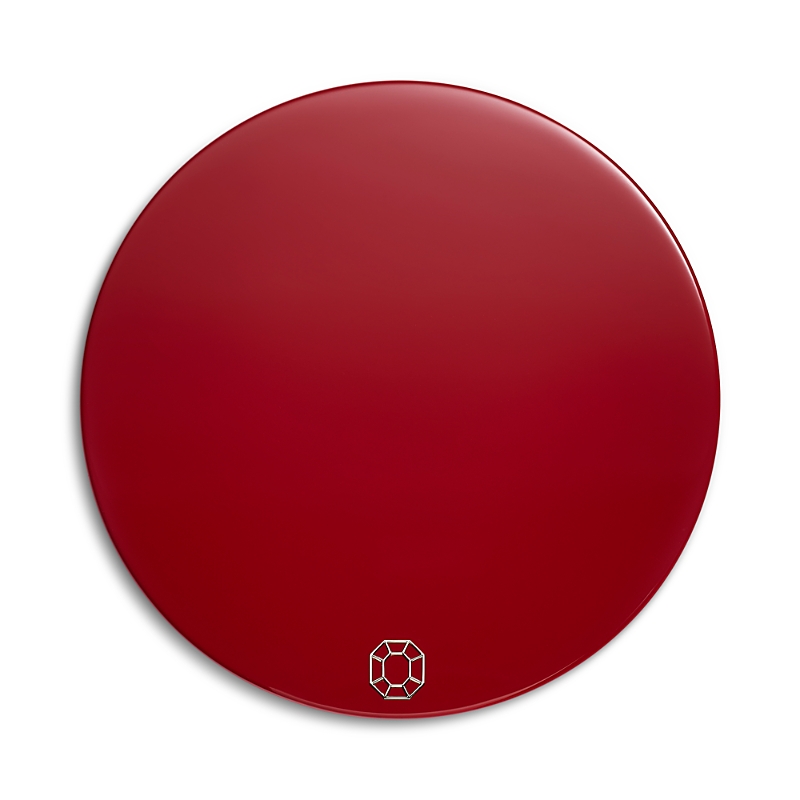 Baccarat Set Of 4 Octagone Coasters In Red