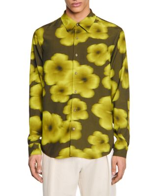 Sandro - Loose Fit Floral Shirt