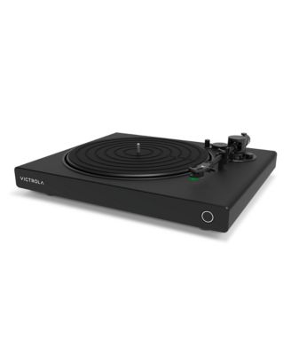  Hi-Res Onyx Bluetooth Turntable with aptX Adaptive Audio and Audio Technica AT-VM95E Cartridge