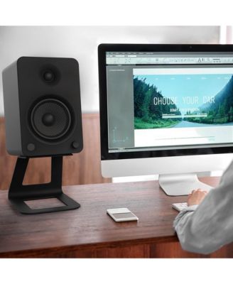  YU6 Powered Bookshelf Speakers with Built-in Bluetooth - Pair