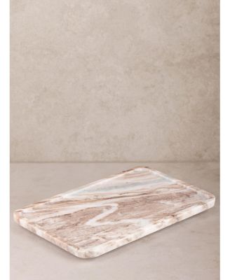 Clover Beige Marble Tray