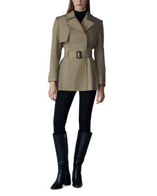 Adva Mid-Length Belted Trench Coat