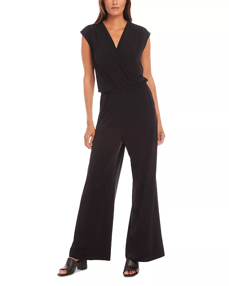 Karen Kane Sleeveless Travel Jersey Jumpsuit