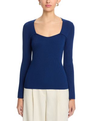 The Sydney Sweetheart Neck Sweater