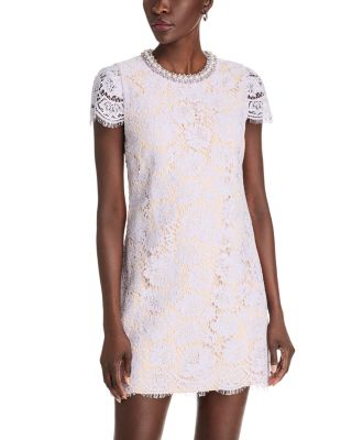 Self-Portrait - Lace Mini Dress