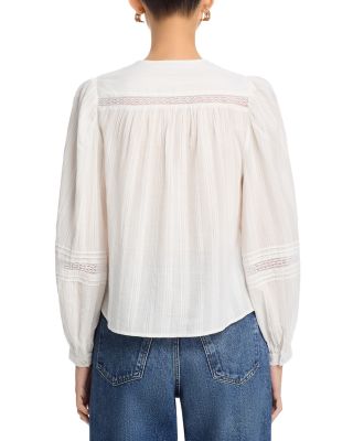 Lace Trim Blouse