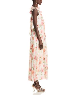  Ruffle Maxi Dress - Exclusive 