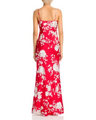 Charmaine Silk U Neck Gown