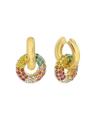 JACKIE MACK DESIGNS - Rainbow Small Hoop Earrings