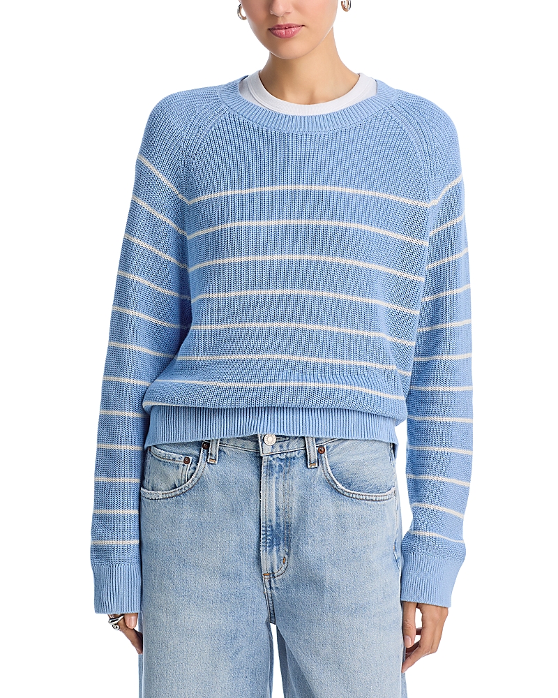 VELVET BY GRAHAM & SPENCER VELVET BY GRAHAM & SPENCER CHAYSE LONG SLEEVE STRIPE SWEATER