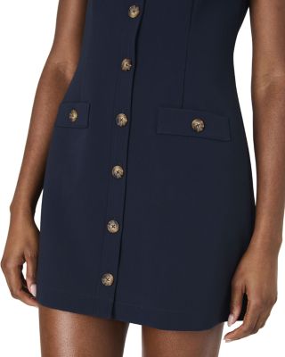 Azra Button Front Dress