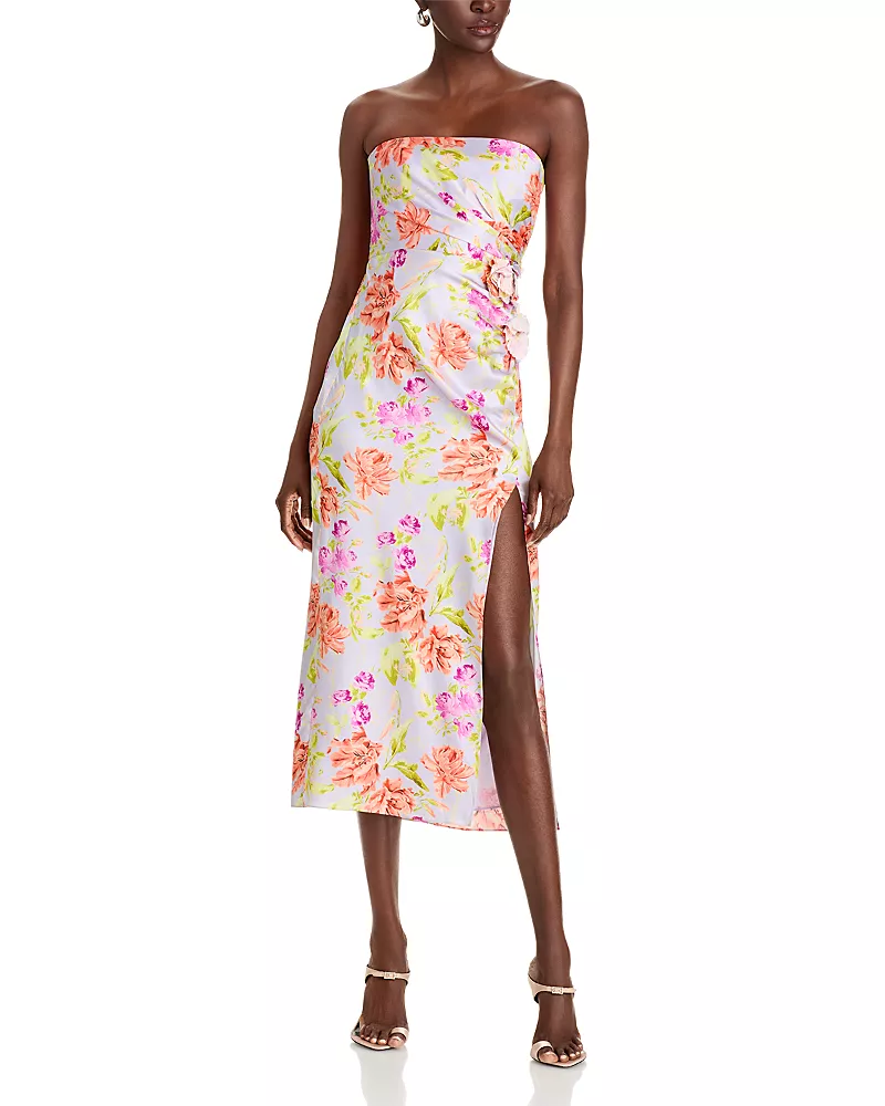Cinq a Sept Midnight Tulips Denali Dress