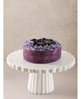 Bobby White Marble Cake Stand