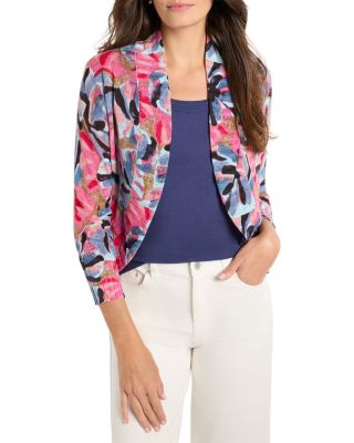 NIC+ZOE - Firework Foliage Bolero Cardigan