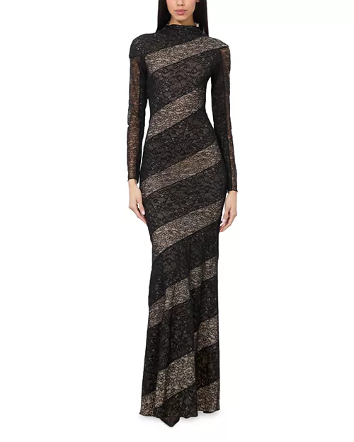 delora lace maxi dress