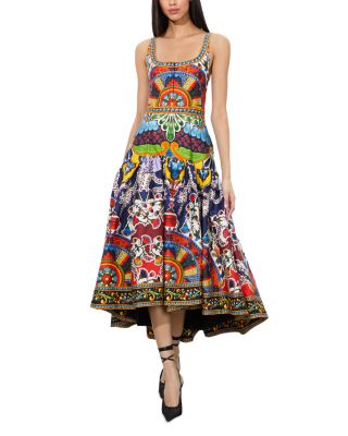 Alice and Olivia - Diana Midi Dress