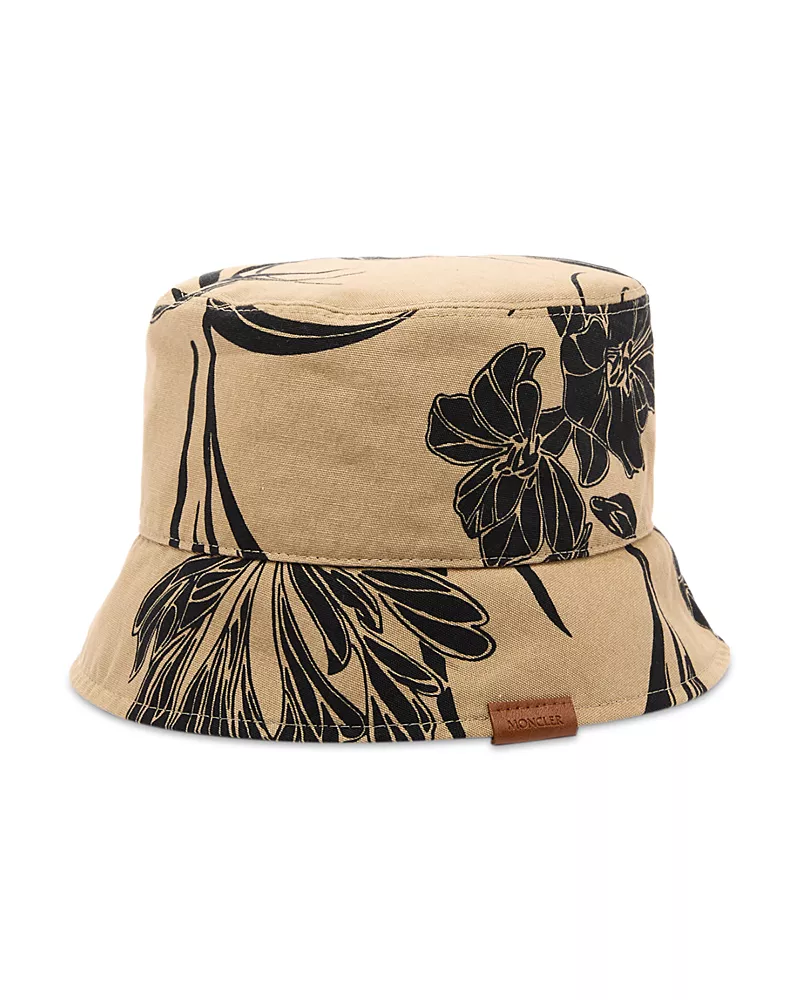 Moncler Floral Print Bucket Hat