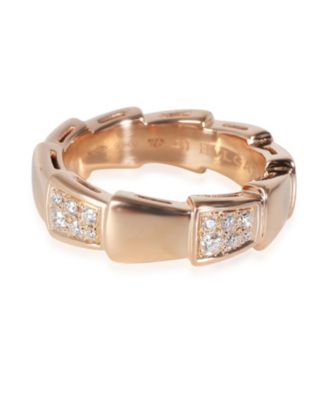 Pre-Owned Bvlgari - Serpenti 18k Rose Gold Fashion Ring
