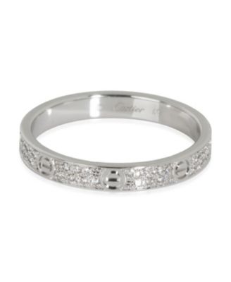 Pre-Owned Cartier - Love 18k White Gold Ring