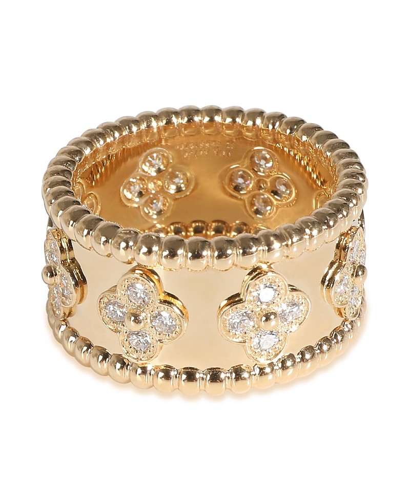 Pre-owned Pre-owned Van Cleef & Arpels Van Cleef & Arpels Perlee 18k Yellow Gold Fashion Ring In K Gold
