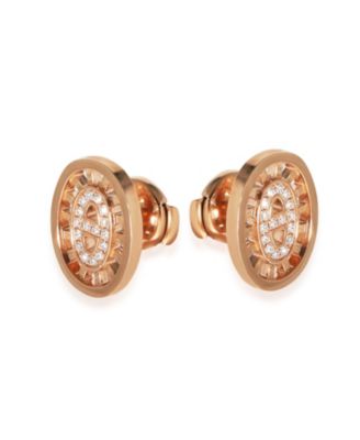 Chaine d'ancre 18k Rose Gold Earrings
