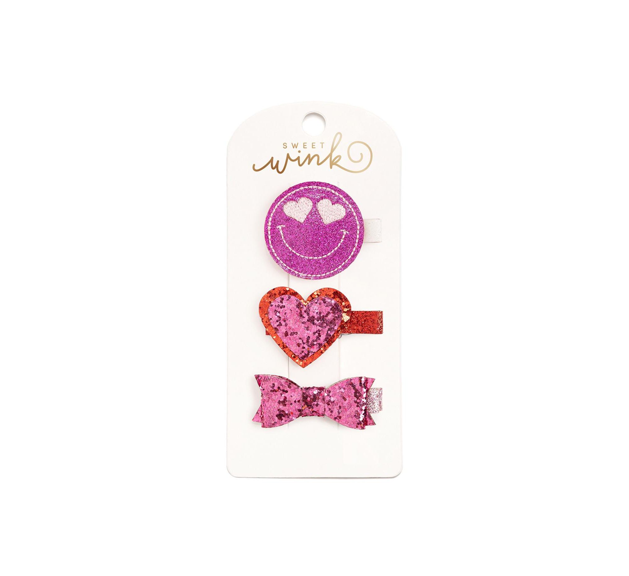 Girls' Lover Babe Valentine's Day Clip Set - Little and Big Kid - Image 1