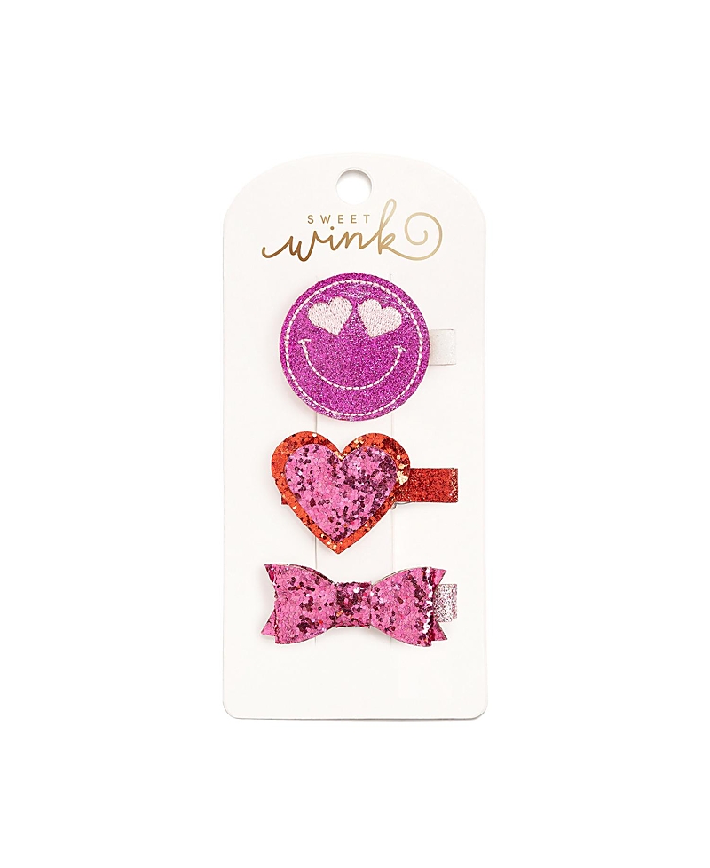 Sweet Wink Girls' Lover Babe Valentine's Day Clip Set - Little and Big Kid
