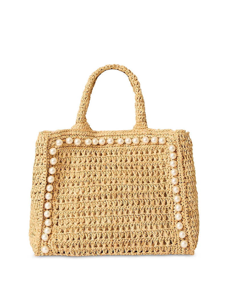 Btb Los Angeles Delphie Satchel In Natural
