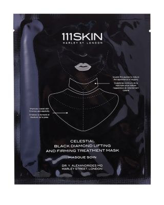 111skin Celestial Black Diamond Lifting And Firming Treatment Neck Mask Set