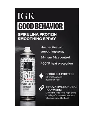 Good Behavior Spirulina Protein Smoothing Spray - Travel 2.4 oz.