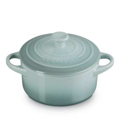Le Creuset Stoneware Mini Round Cocotte, 24 Oz., Sea Salt