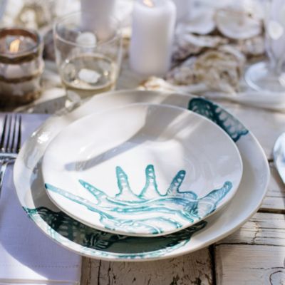 Lido Aqua Salad Plate