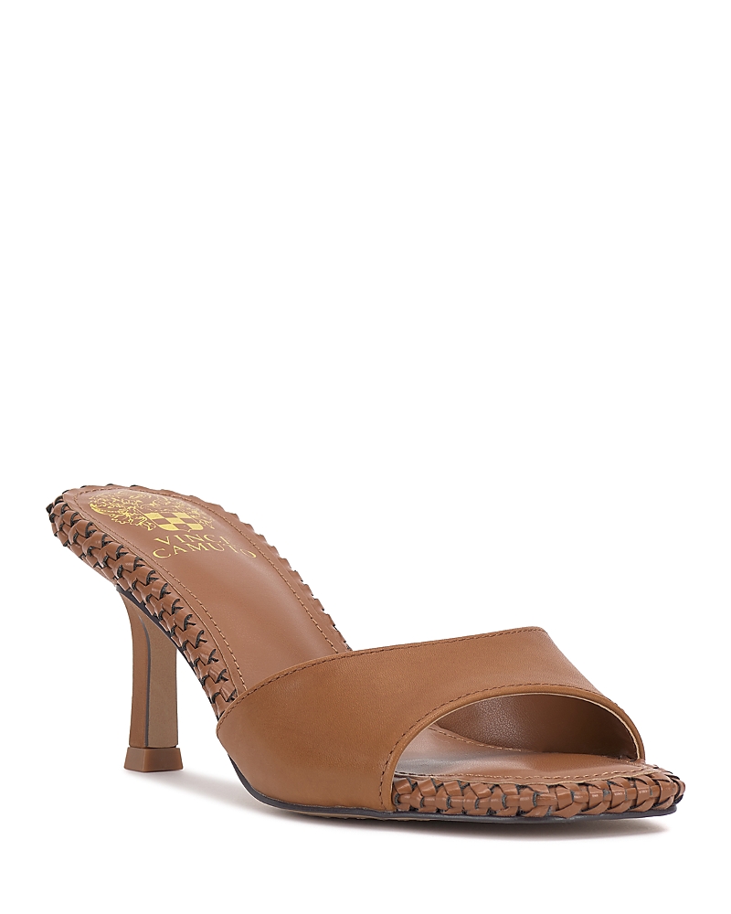 Vince Camuto Emmla Slide Sandal In Medium Brown