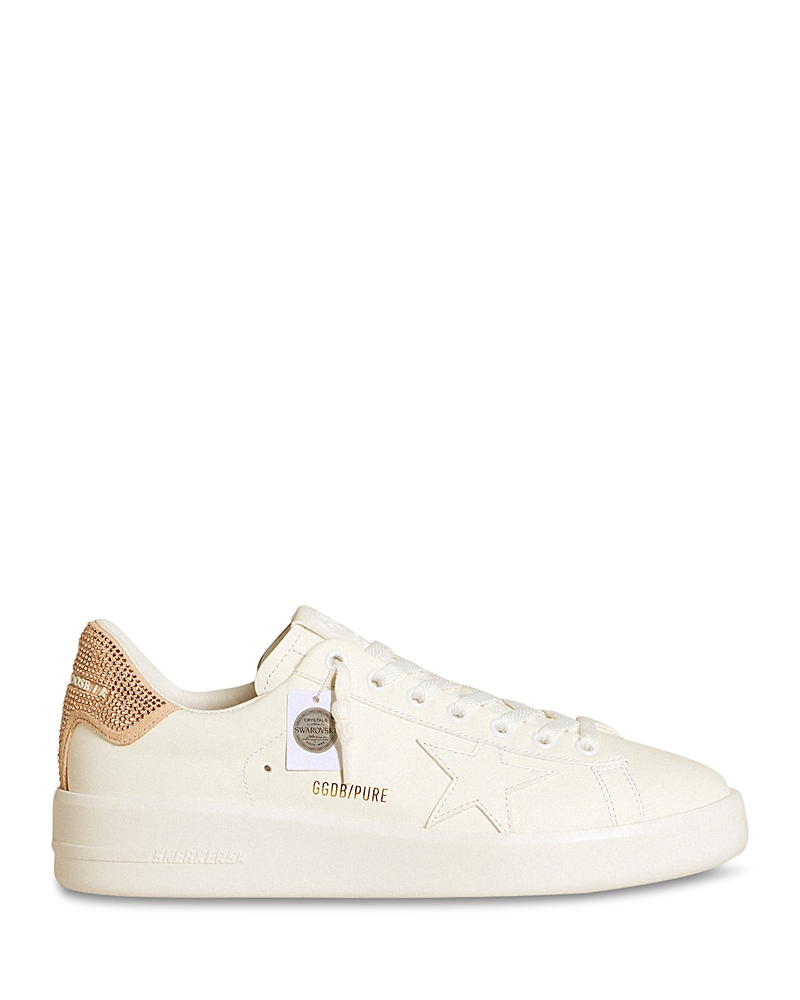 Golden Goose "purestar" Sneaker In Optic White/moonlight