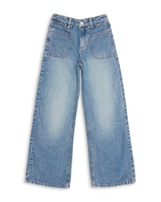 Girls' Bailey Palazzo Fit Wide Leg Jeans - Big Kid