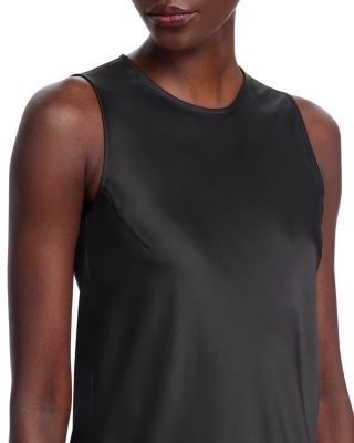 Satin Sleeveless Dress