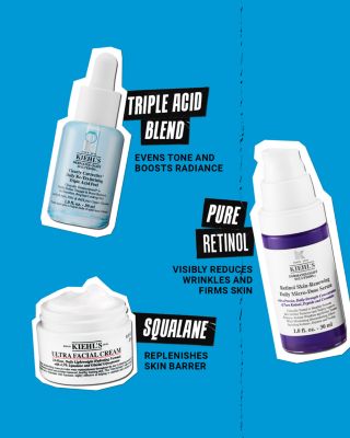 Kiehl&#39;s Since 1851 Hydrate, Treat, &amp; Repeat Skincare Gift Set ($140 value)