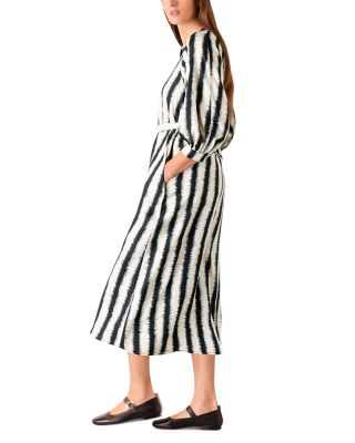 Hazy Stripe Mabel Dress