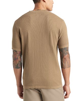 Mini Waffle Knit Crew