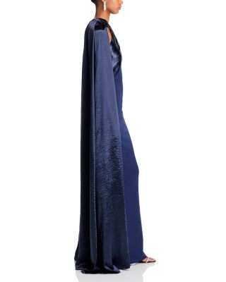 Alara Column Gown & Cape