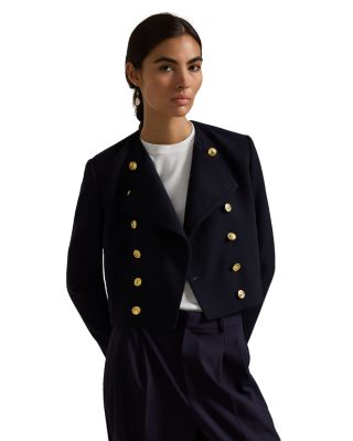 Ralph Lauren - Wool Crepe Cropped Jacket