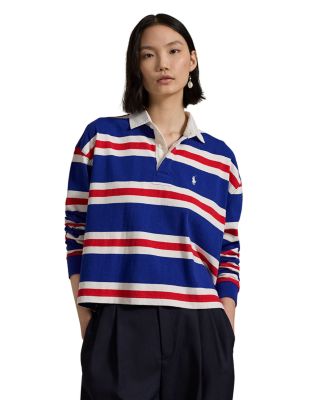 Ralph Lauren Lauren Ralph Lauren Striped Cropped Jersey