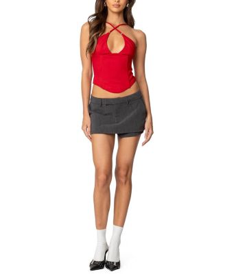 Lou Crossover Beaded Corset