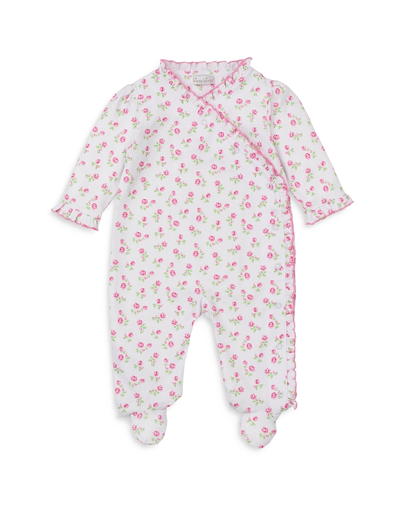 Kissy Kissy Girls' Printed Footie One Piece - Baby In Multi