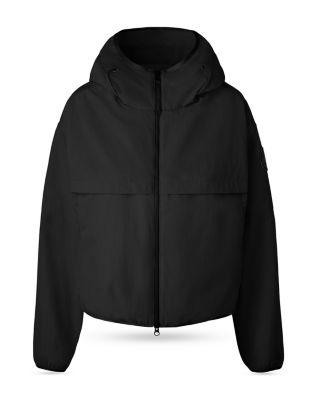 Black Label Sinclair Hooded Cropped Jacket