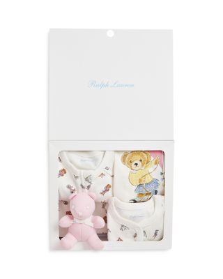 Ralph Lauren - Girls' Polo Bear Cotton Gift Set - Baby