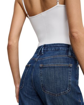 Good Waist Palazzo Jeans in Indigo 