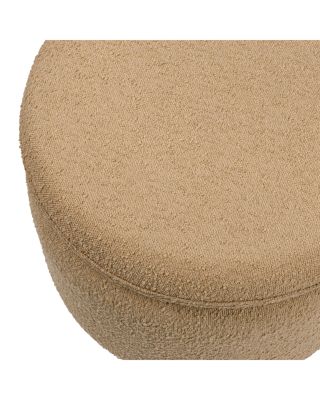 Enoki Boucl&eacute; Storage Ottoman